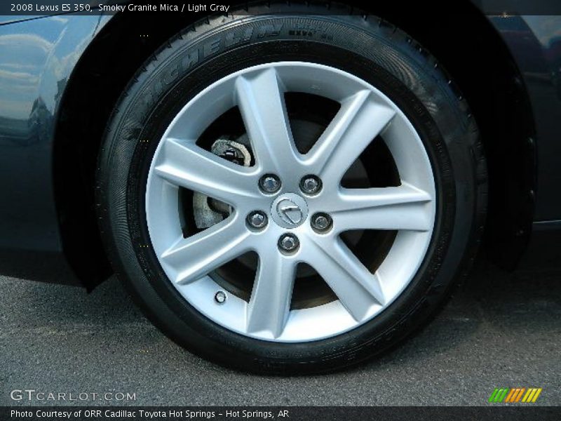 Smoky Granite Mica / Light Gray 2008 Lexus ES 350