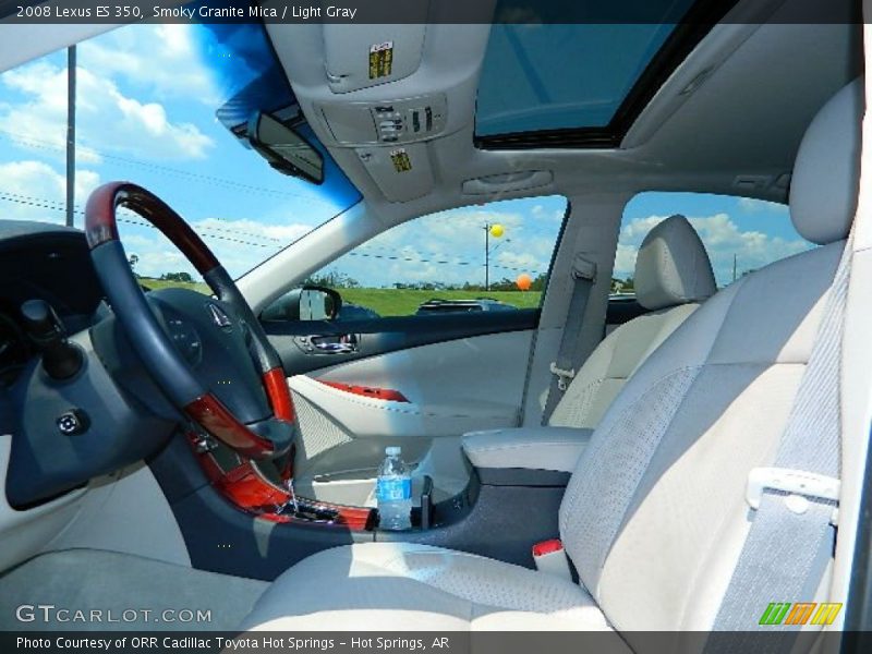 Smoky Granite Mica / Light Gray 2008 Lexus ES 350