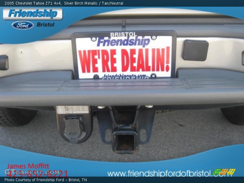 Silver Birch Metallic / Tan/Neutral 2005 Chevrolet Tahoe Z71 4x4