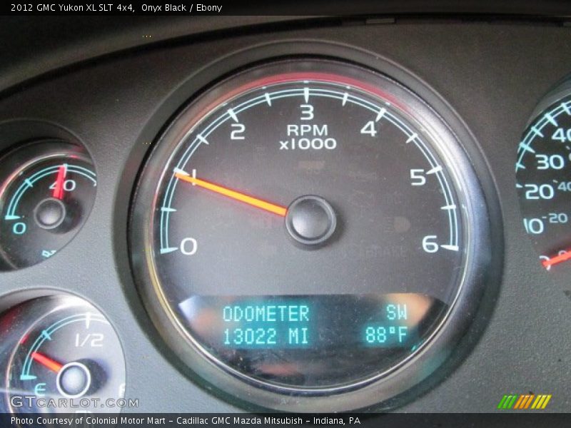 Onyx Black / Ebony 2012 GMC Yukon XL SLT 4x4