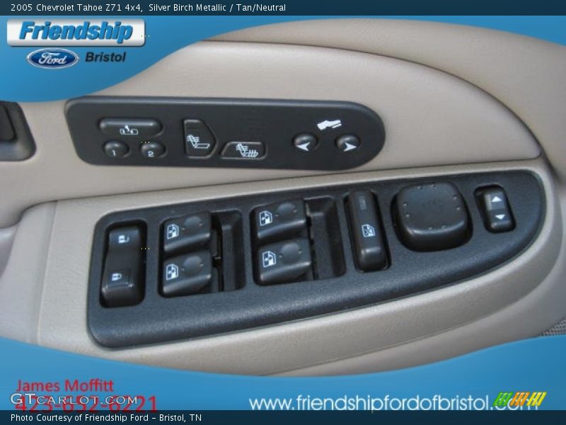 Silver Birch Metallic / Tan/Neutral 2005 Chevrolet Tahoe Z71 4x4