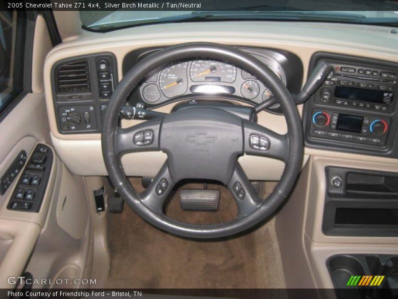 Silver Birch Metallic / Tan/Neutral 2005 Chevrolet Tahoe Z71 4x4