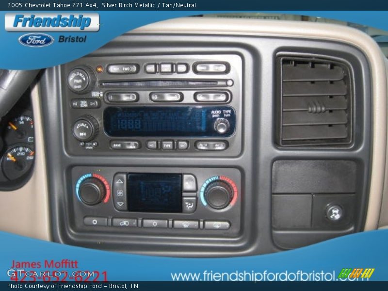 Silver Birch Metallic / Tan/Neutral 2005 Chevrolet Tahoe Z71 4x4