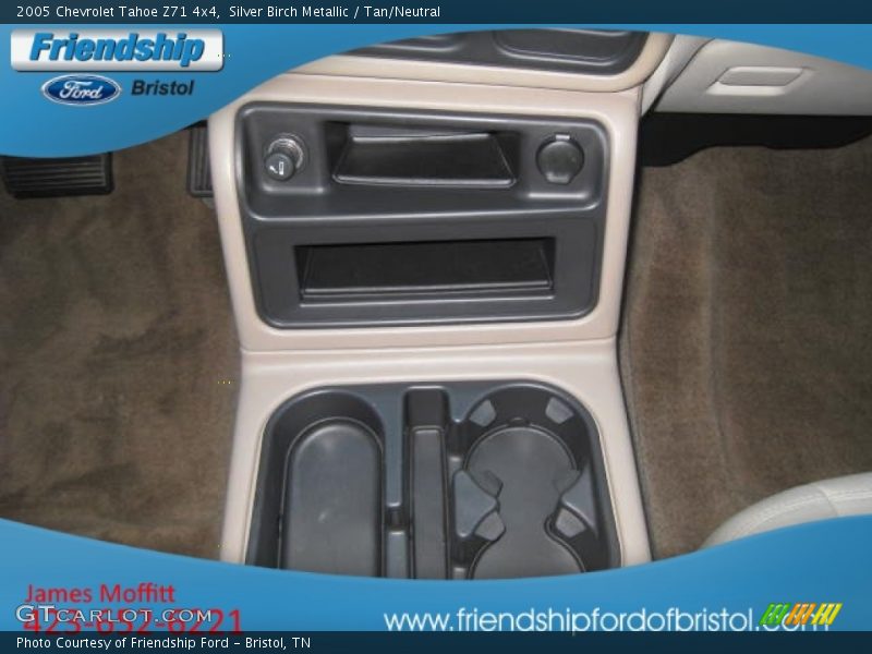 Silver Birch Metallic / Tan/Neutral 2005 Chevrolet Tahoe Z71 4x4