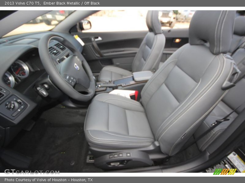  2013 C70 T5 Off Black Interior