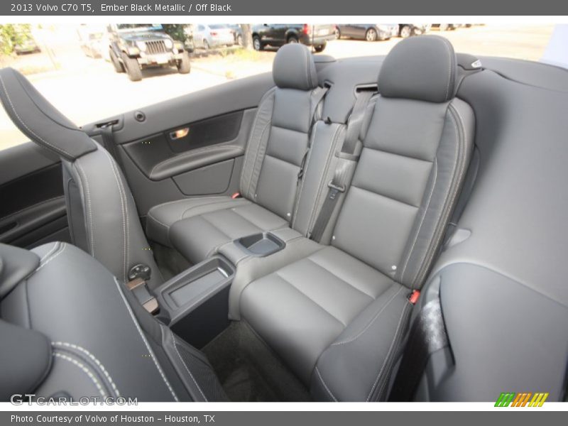 Rear Seat of 2013 C70 T5
