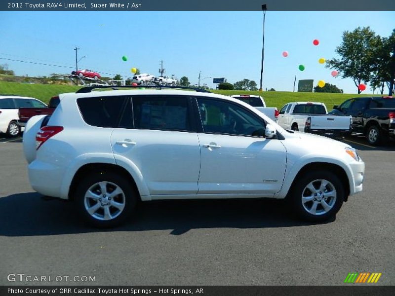 Super White / Ash 2012 Toyota RAV4 Limited