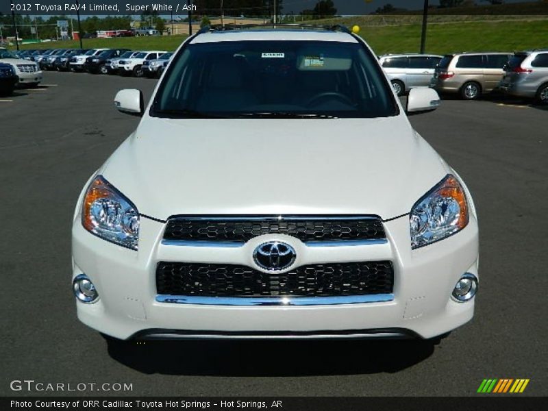 Super White / Ash 2012 Toyota RAV4 Limited