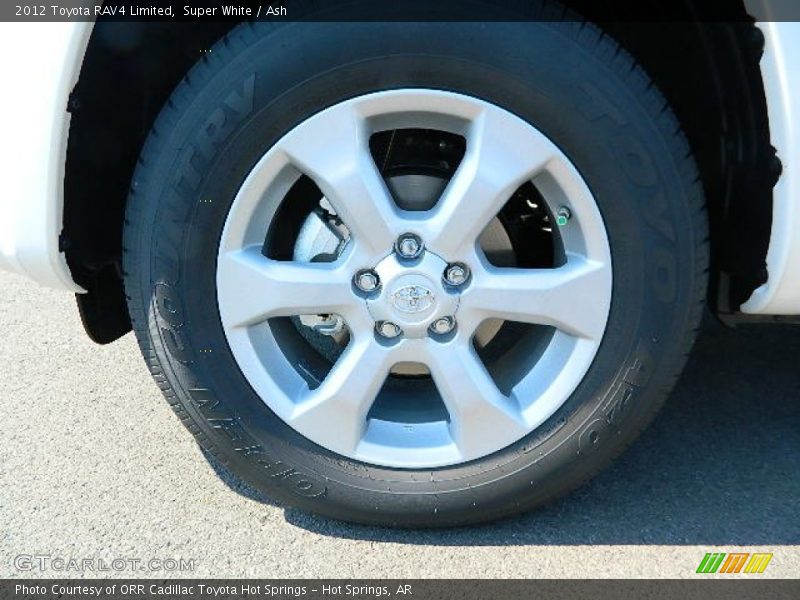 Super White / Ash 2012 Toyota RAV4 Limited