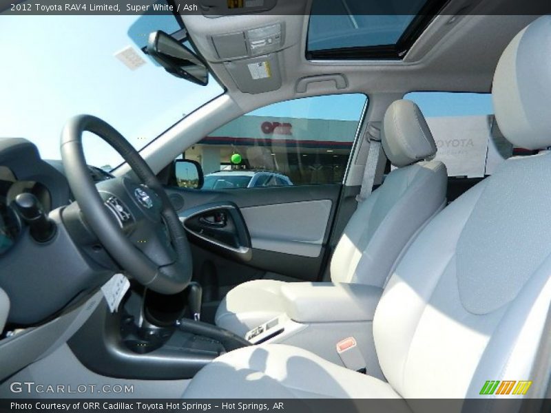Super White / Ash 2012 Toyota RAV4 Limited