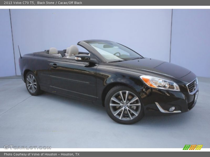 Black Stone / Cacao/Off Black 2013 Volvo C70 T5