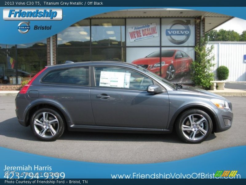 Titanium Grey Metallic / Off Black 2013 Volvo C30 T5