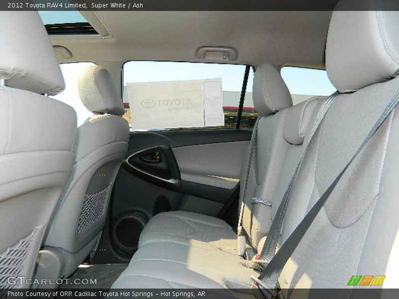 Super White / Ash 2012 Toyota RAV4 Limited