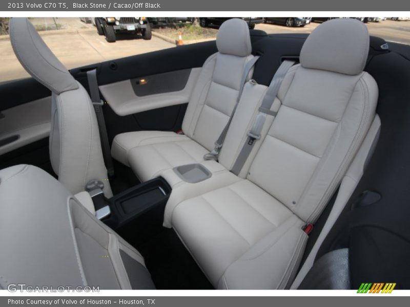 Rear Seat of 2013 C70 T5