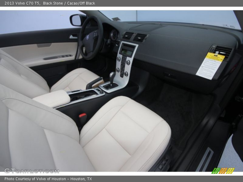 Black Stone / Cacao/Off Black 2013 Volvo C70 T5
