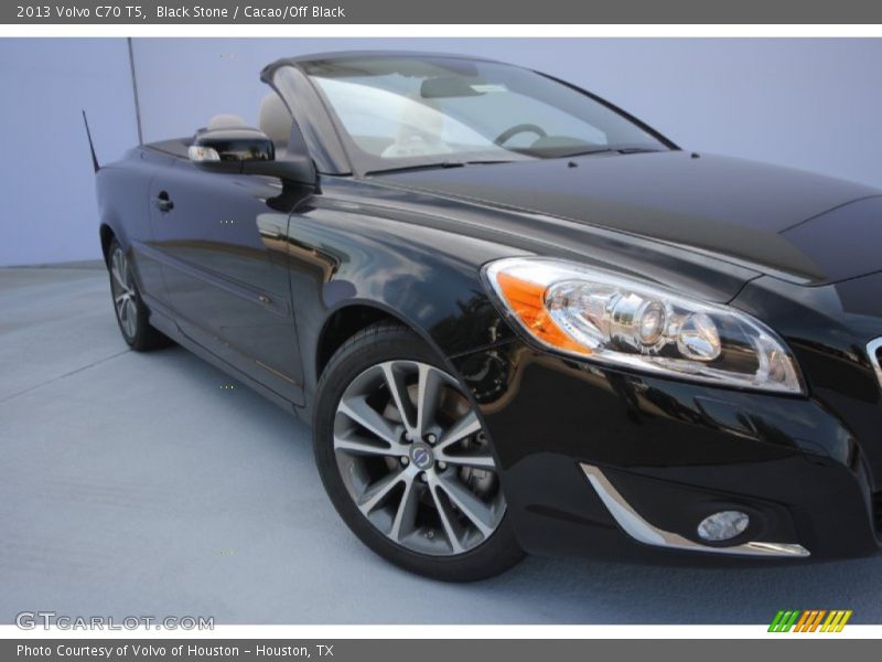 Black Stone / Cacao/Off Black 2013 Volvo C70 T5