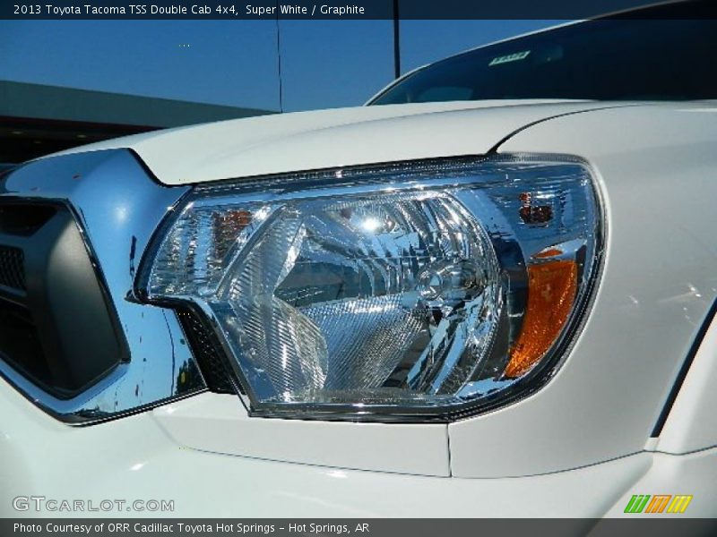 Super White / Graphite 2013 Toyota Tacoma TSS Double Cab 4x4