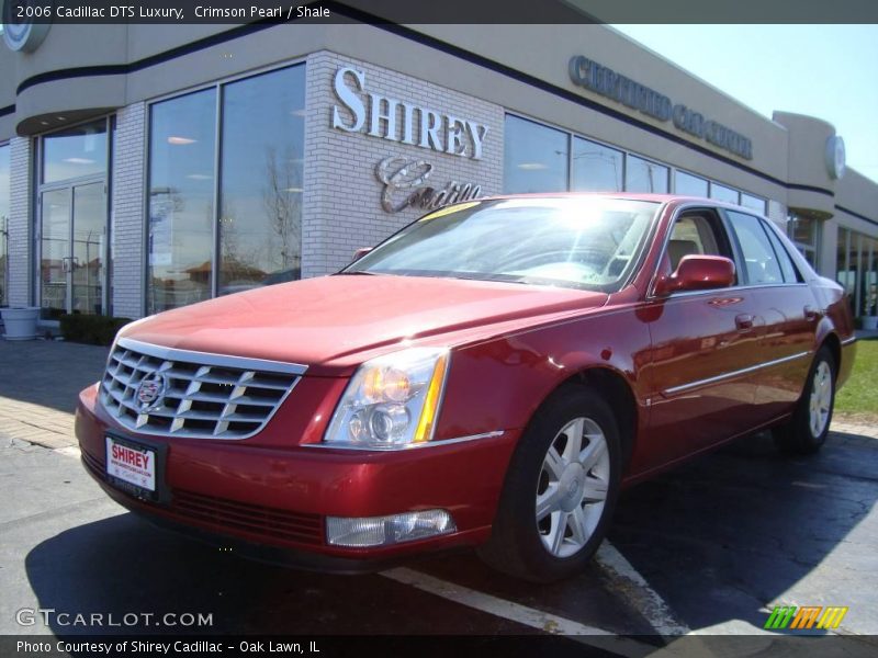 Crimson Pearl / Shale 2006 Cadillac DTS Luxury