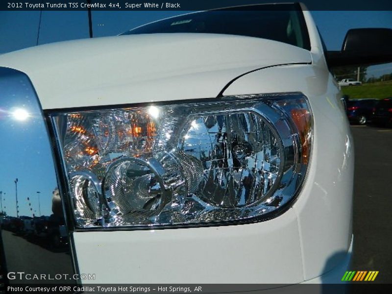 Super White / Black 2012 Toyota Tundra TSS CrewMax 4x4