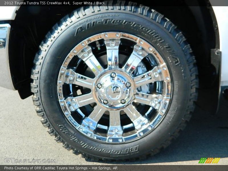 Super White / Black 2012 Toyota Tundra TSS CrewMax 4x4