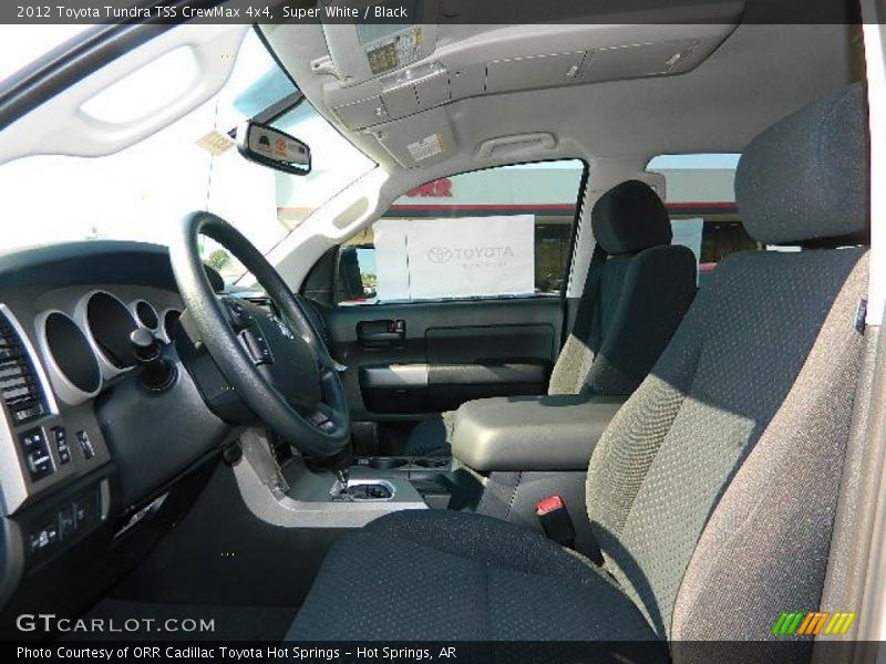 Super White / Black 2012 Toyota Tundra TSS CrewMax 4x4