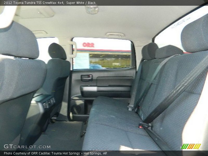Super White / Black 2012 Toyota Tundra TSS CrewMax 4x4