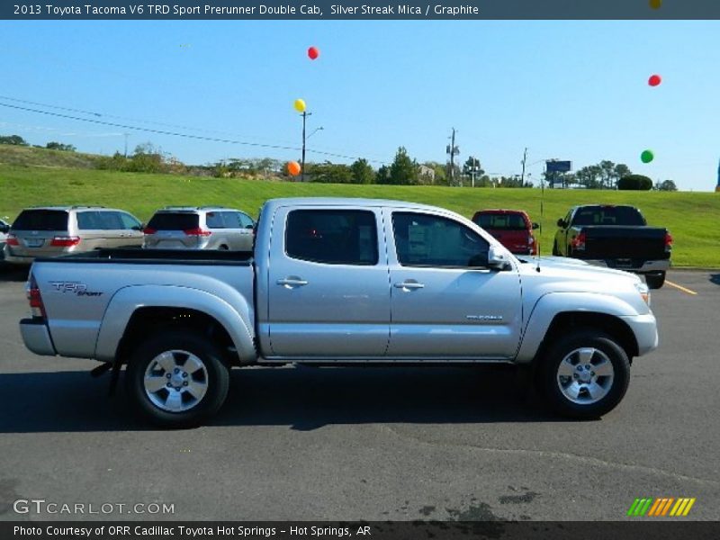 2013 Tacoma V6 TRD Sport Prerunner Double Cab Silver Streak Mica