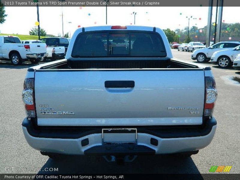 Silver Streak Mica / Graphite 2013 Toyota Tacoma V6 TRD Sport Prerunner Double Cab
