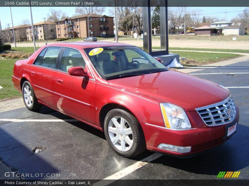 Crimson Pearl / Shale 2006 Cadillac DTS Luxury