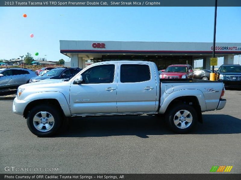 Silver Streak Mica / Graphite 2013 Toyota Tacoma V6 TRD Sport Prerunner Double Cab