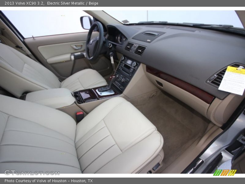 Electric Silver Metallic / Beige 2013 Volvo XC90 3.2