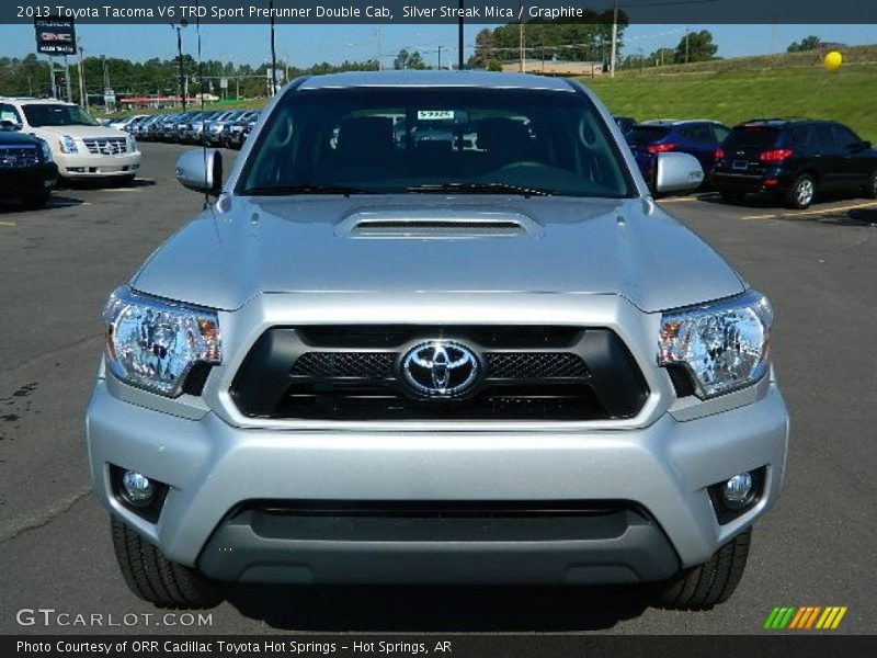 Silver Streak Mica / Graphite 2013 Toyota Tacoma V6 TRD Sport Prerunner Double Cab