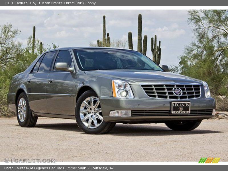 Tuscan Bronze ChromFlair / Ebony 2011 Cadillac DTS