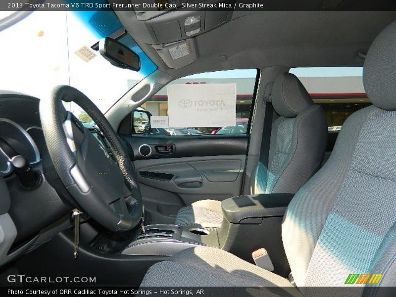 Silver Streak Mica / Graphite 2013 Toyota Tacoma V6 TRD Sport Prerunner Double Cab