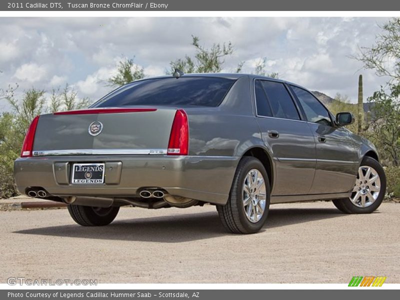 Tuscan Bronze ChromFlair / Ebony 2011 Cadillac DTS