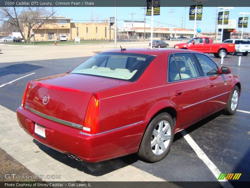 Crimson Pearl / Shale 2006 Cadillac DTS Luxury