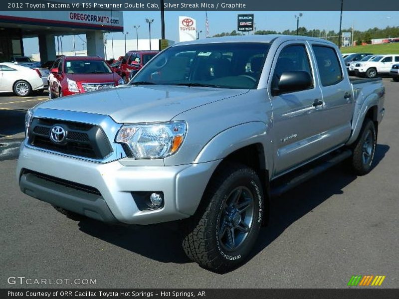 Silver Streak Mica / Graphite 2012 Toyota Tacoma V6 TSS Prerunner Double Cab