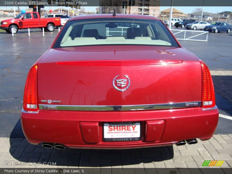 Crimson Pearl / Shale 2006 Cadillac DTS Luxury