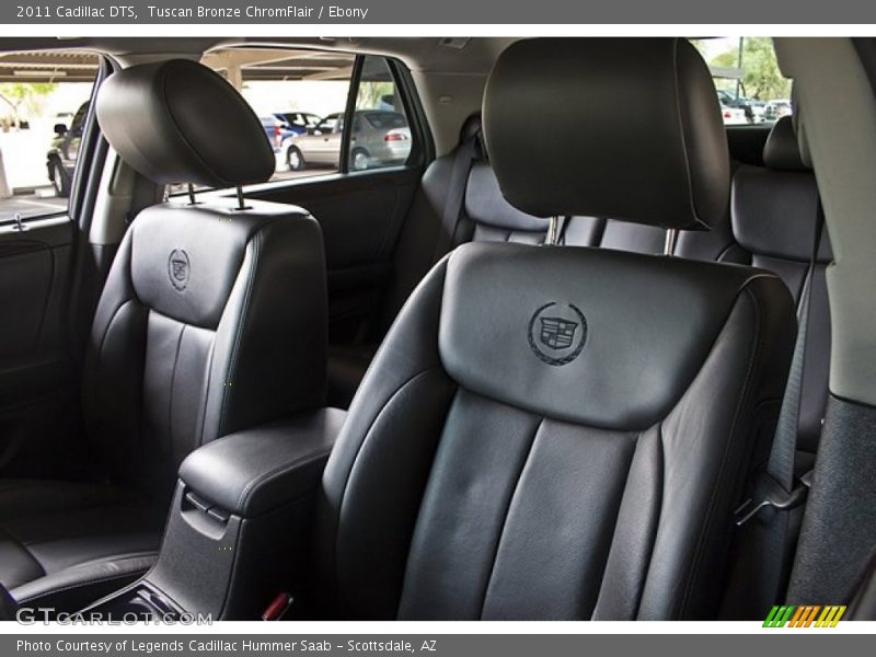  2011 DTS  Ebony Interior