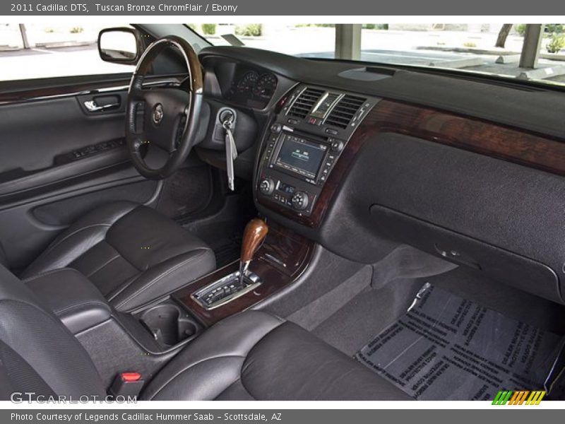 Dashboard of 2011 DTS 
