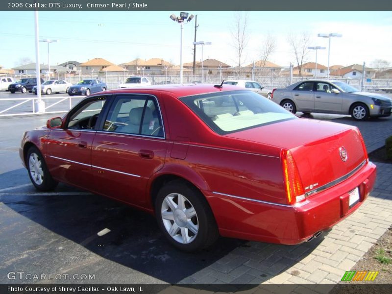 Crimson Pearl / Shale 2006 Cadillac DTS Luxury