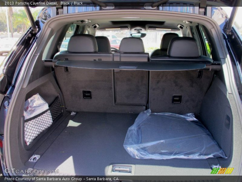  2013 Cayenne Diesel Trunk