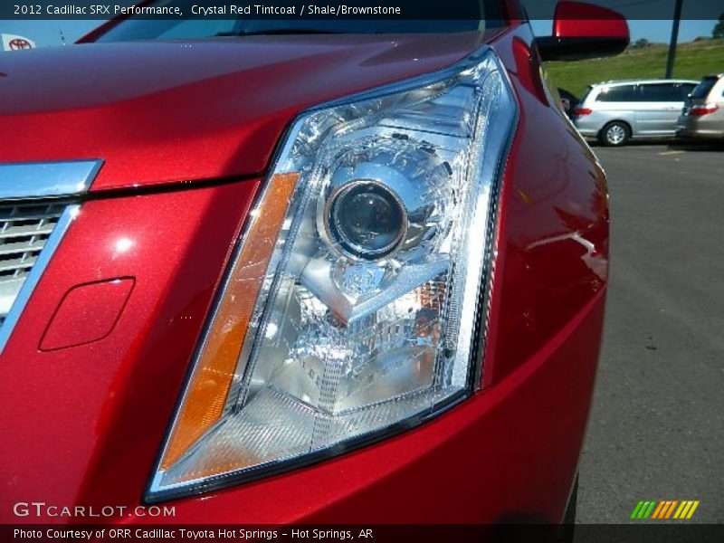 Crystal Red Tintcoat / Shale/Brownstone 2012 Cadillac SRX Performance