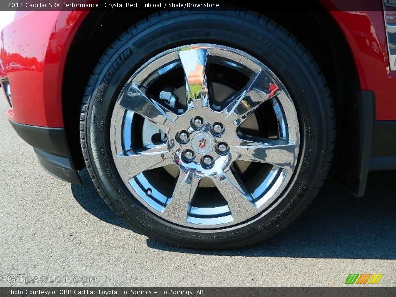 Crystal Red Tintcoat / Shale/Brownstone 2012 Cadillac SRX Performance