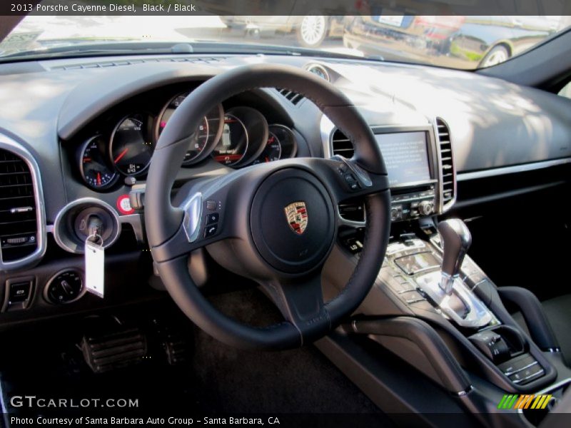 Dashboard of 2013 Cayenne Diesel