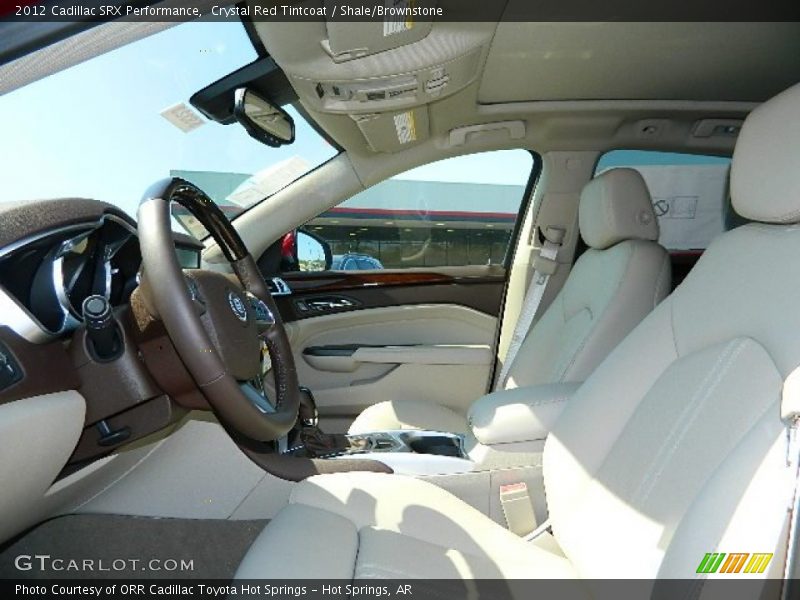 Crystal Red Tintcoat / Shale/Brownstone 2012 Cadillac SRX Performance