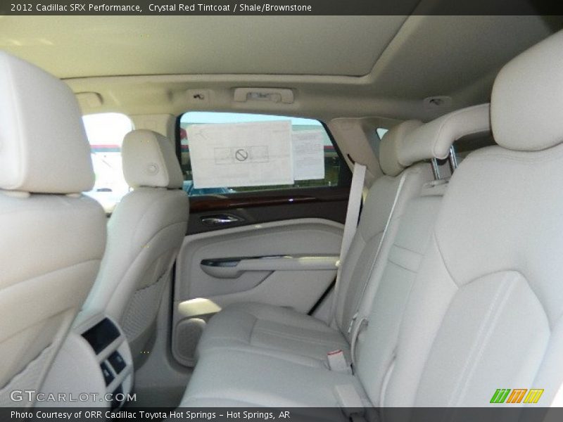 Crystal Red Tintcoat / Shale/Brownstone 2012 Cadillac SRX Performance