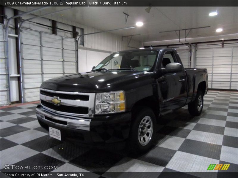 Black / Dark Titanium 2009 Chevrolet Silverado 1500 LS Regular Cab