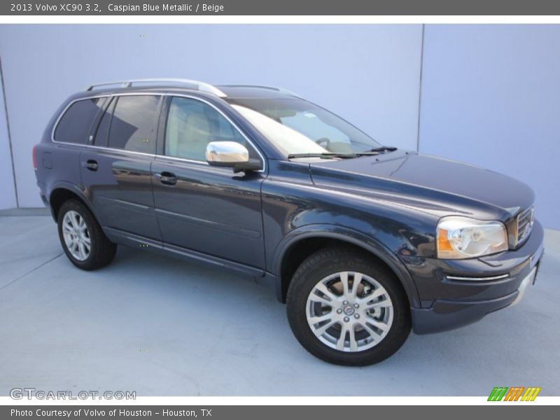 Caspian Blue Metallic / Beige 2013 Volvo XC90 3.2