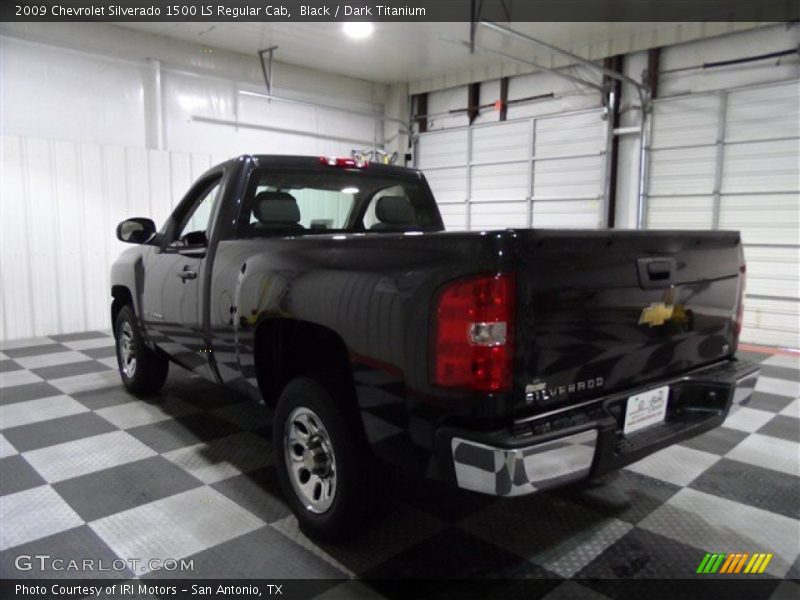 Black / Dark Titanium 2009 Chevrolet Silverado 1500 LS Regular Cab